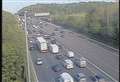 Delays on A2 after ‘car overturns’
