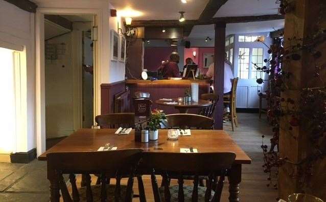 The Red Lion manages to bridge the balance between a bar area for locals to enjoy a pint and a restaurant for diners