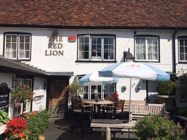Red Lion is in Biddenden High Street