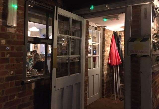 In line with current recommendations, there is a one-way system operating from the pub to the garden patio area, with a separate entrance and exit