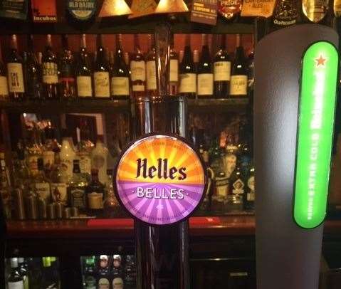If you’re feeling in a lager mood, then I’d recommend the Helles Belles