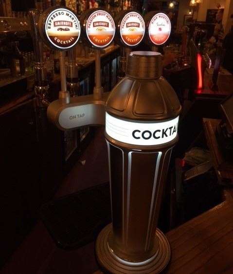 I’m not sure I like the idea of cocktails on tap, surely the whole point is to be able to watch your cocktail being mixed. However, it wouldn’t be fair to dismiss the idea without trying one, so the next time I’m in…