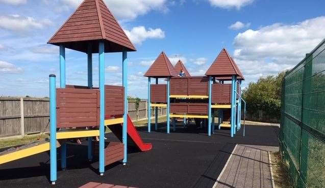 There are pirate-themed play areas both inside and outside at the Captain Digby