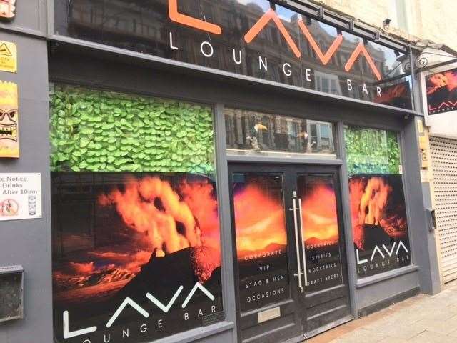 The Lava Lounge seems to be a cocktail bar/club and I assume it perhaps opens later in the evening - anyway it was firmly closed at 4pm