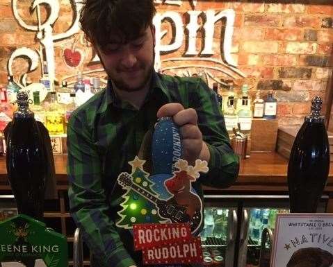 Barman Sam reckons Rocking Rudolph is too popular to be served all year round