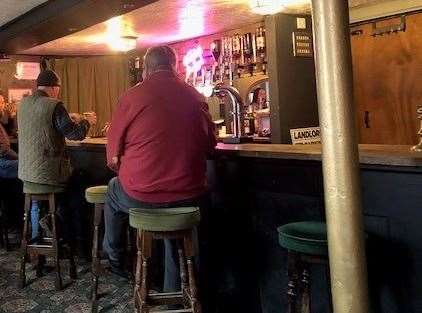 Locals prefer to position themselves on stools in the front bar, not least because they can take part in the card school