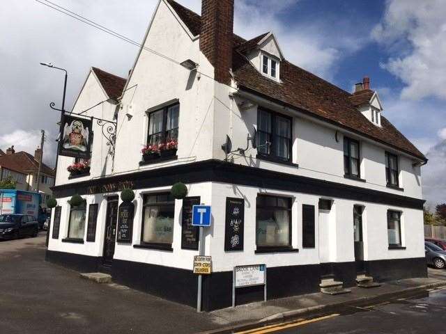 Still going strong, the Freemasons Arms is one of two surviving pubs still serving the good folk of Snodland