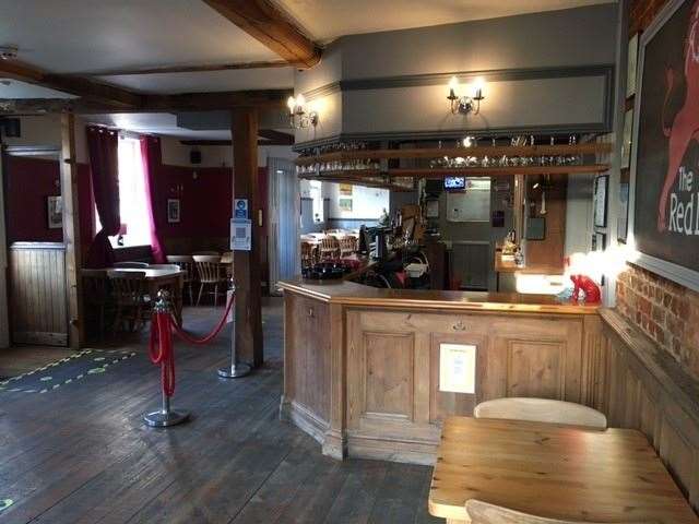 Here’s what you’ve got to look forward to, hopefully later this month punters will be allowed back into the Red Lion’s spacious front bar