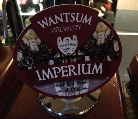 I’ve been a big fan of the beers produced by Thanet's Wantsum Brewery for a little while now. Imperium wouldn’t be my No.1 choice, but it’s certainly full of flavour.