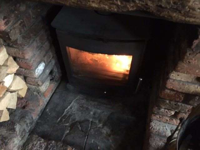 The log burner was blazing and added to the warm, welcoming feeling you experience as soon as you walk through the door