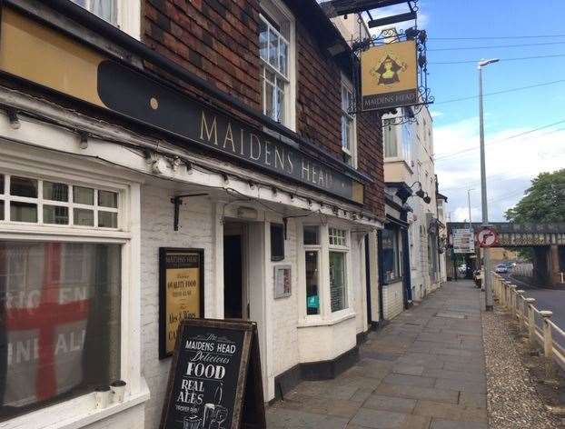 The Maiden's Head is one of the oldest buildings in Canterbury dating back to the year 1446