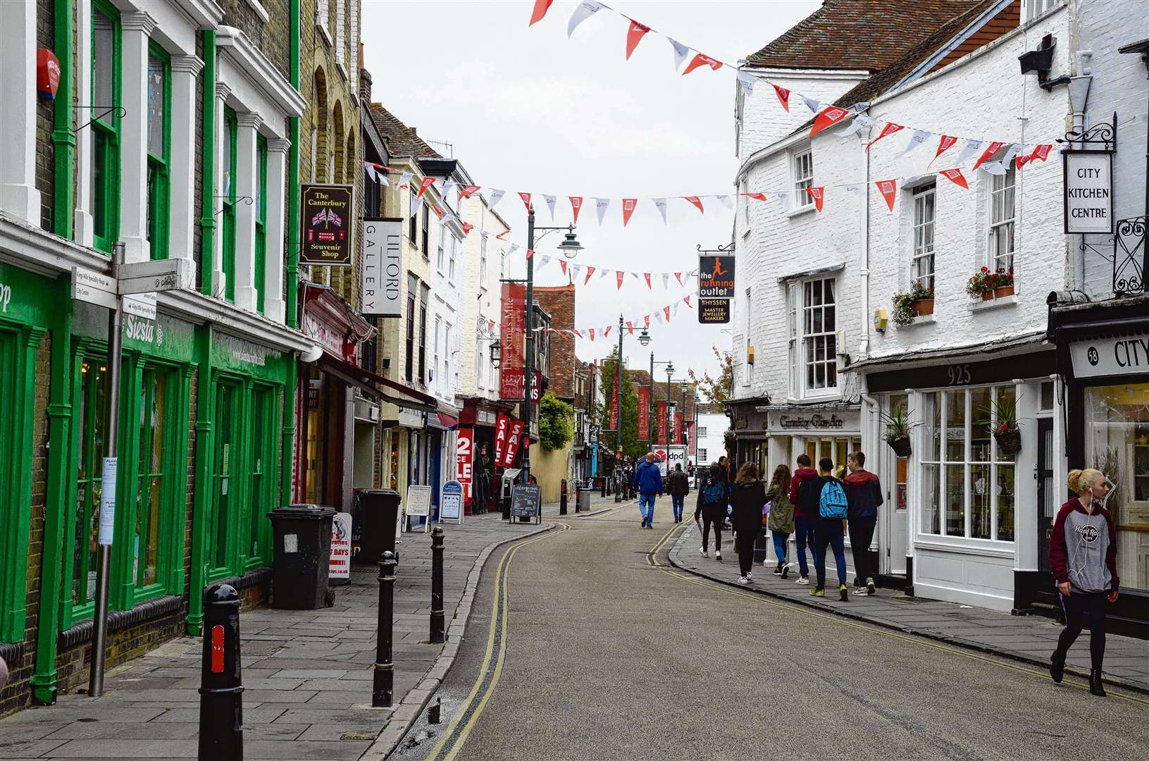 Palace Street, Canterbury – the birth place of Rupert’s creator. Picture: Chris Davey