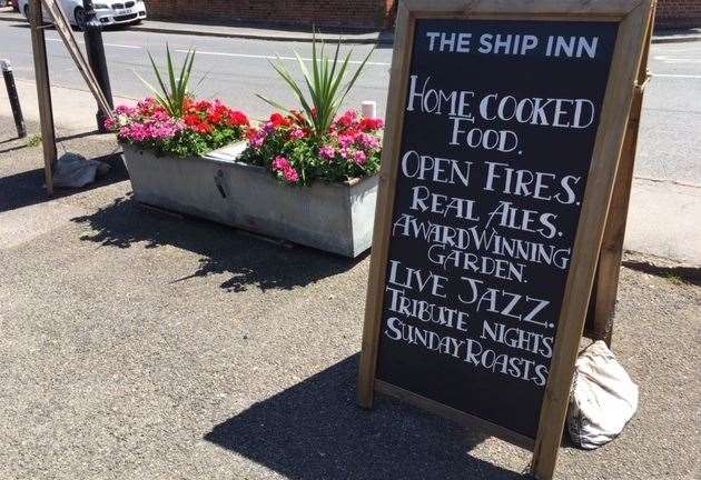 Don't make the mistake of missing the Ship Inn