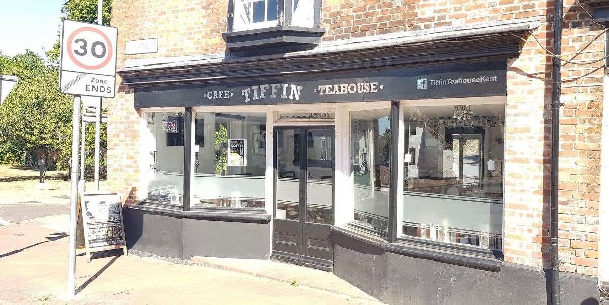 Tiffin Teahouse has closed its doors in East Malling. Picture: Tiffin Teahouse